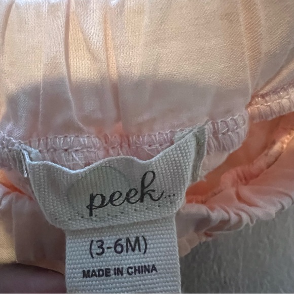 Peek Heart peach Tutu size 3/6 Months - Picture 2 of 5